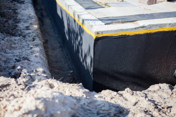 Residential Wet Basement Repair installation at a Milledgeville, GA home by SJ Waterproofing Pros